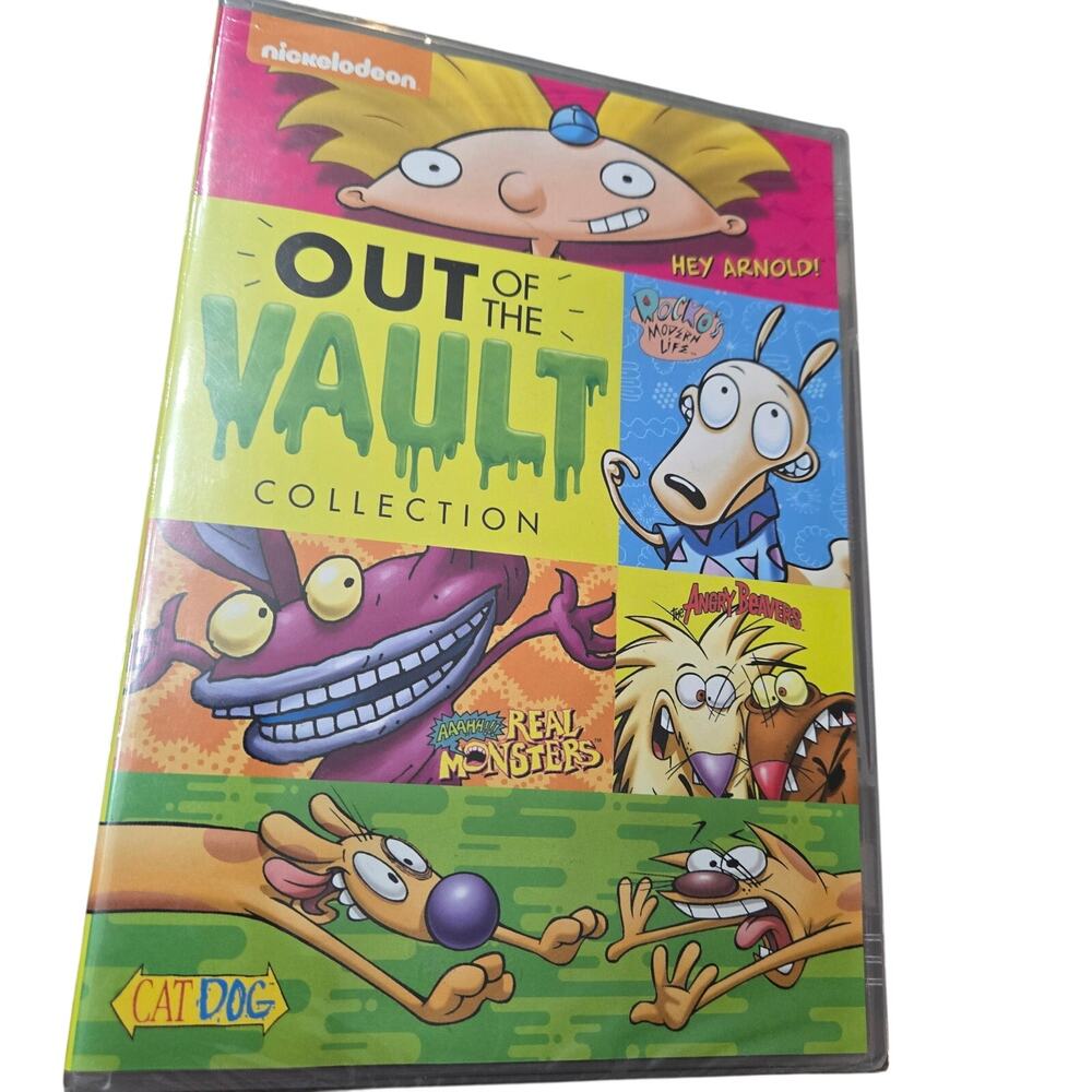 NEW
Blast back to the '90s! Nickelodeon Out of the Vault Collection DVD (2015)